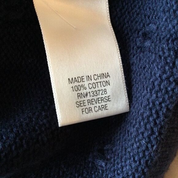 NWOT. Croft & Barrow Navy Sweater Sz XL - Picture 9 of 11